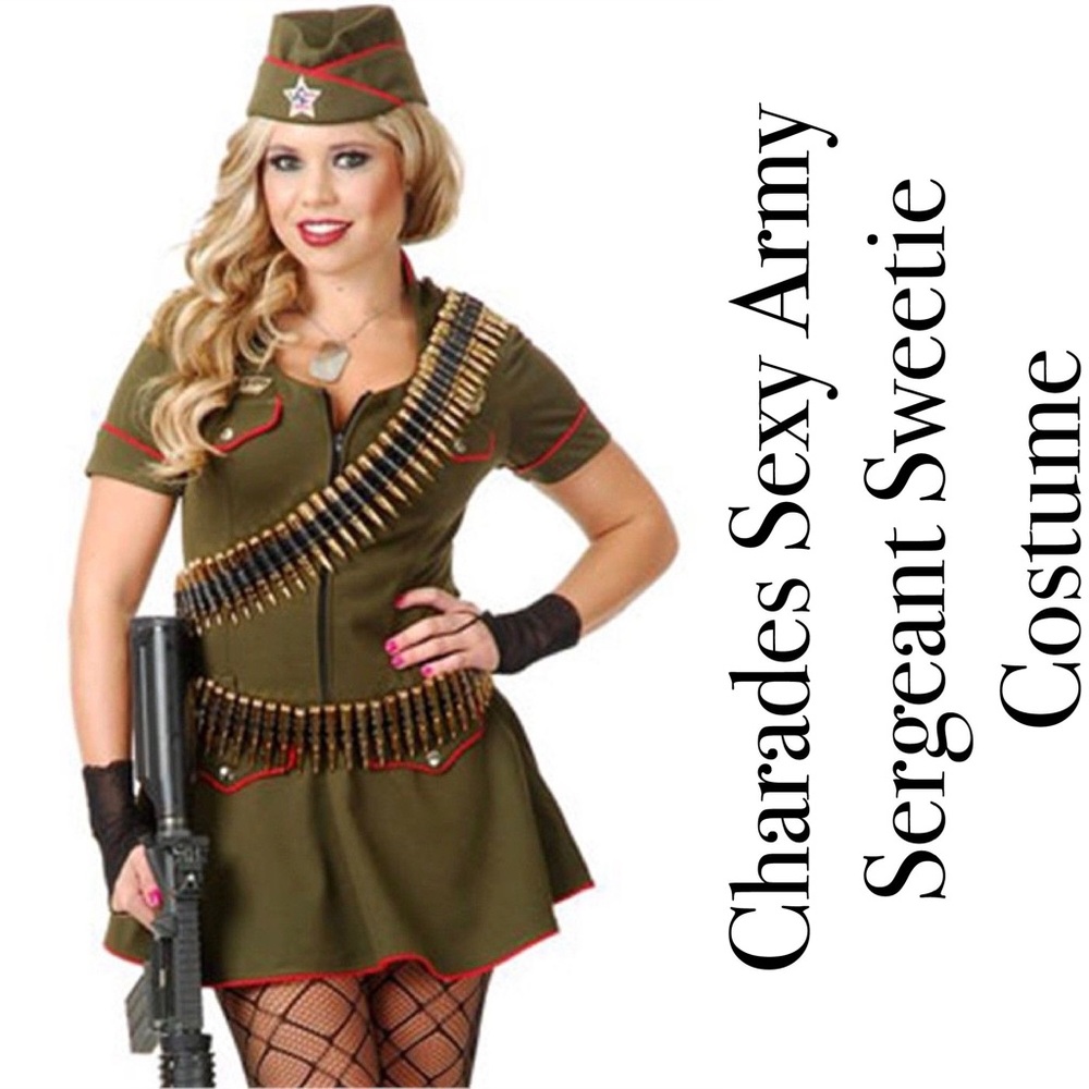 Charades Sexy Army Sergeant Costume